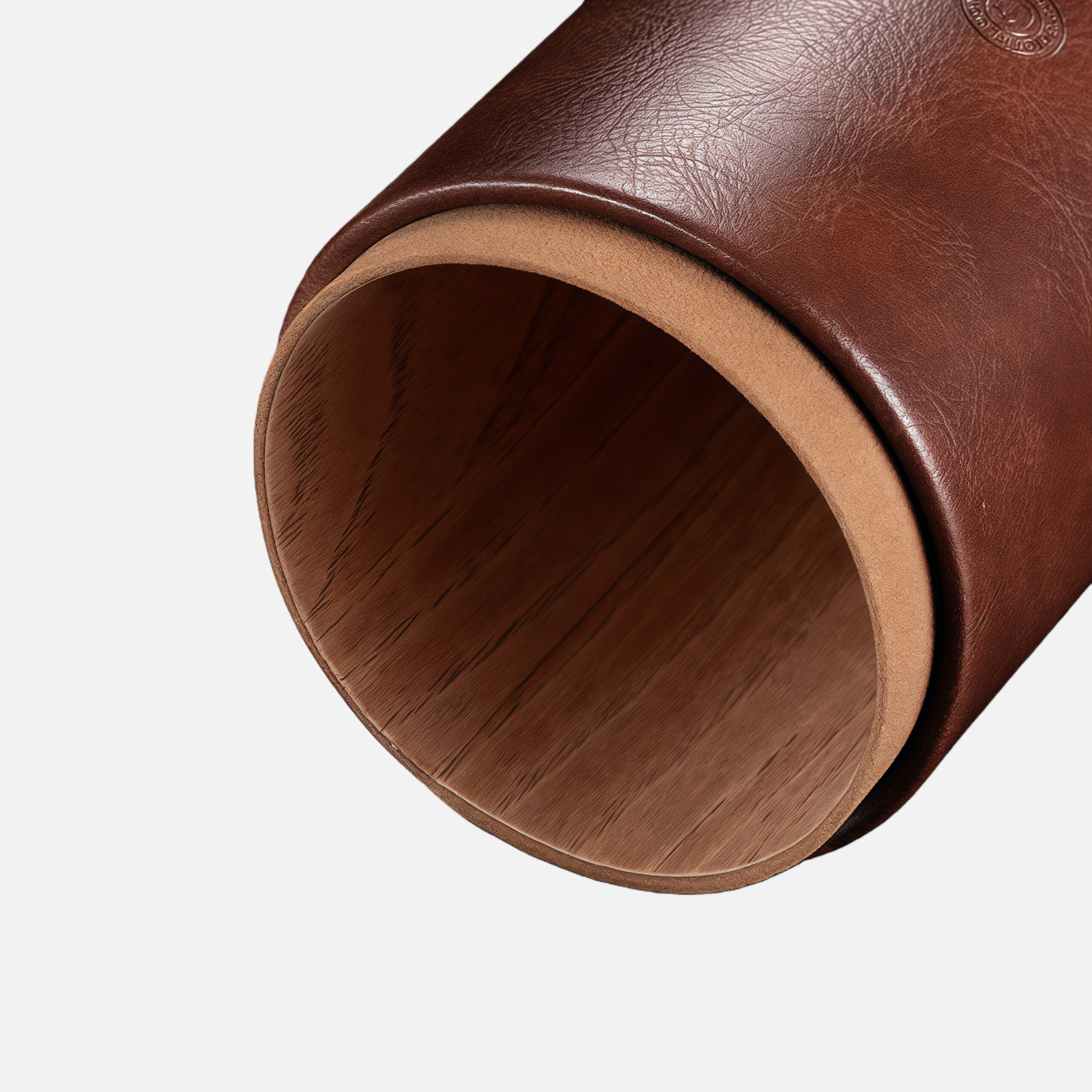 Leather Cigar Humidor Case – Airtight Travel Tube with Hygrometer - Image 5