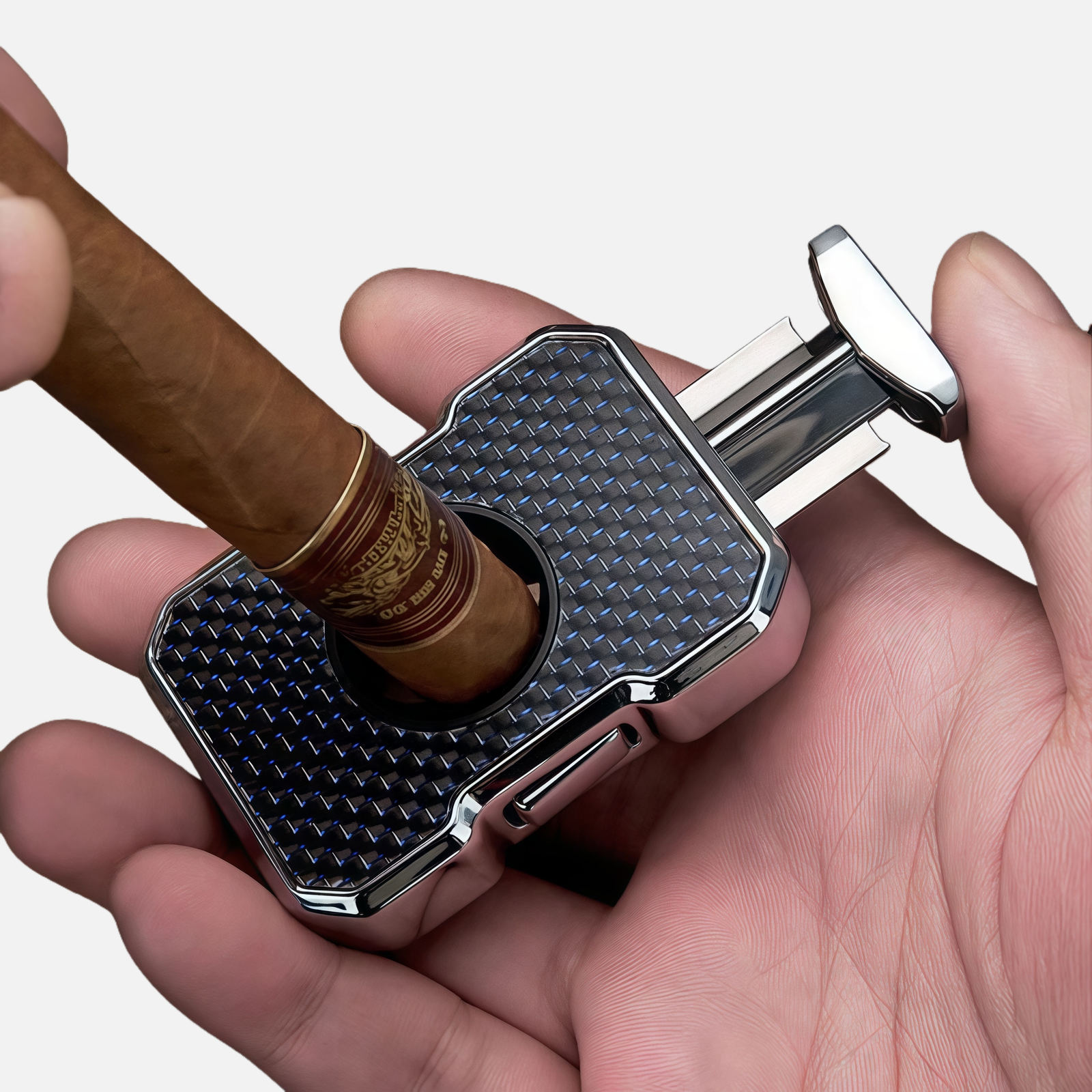 Portable Slider Cigar Cutter – Compact Precision Pocket Tool - Image 4