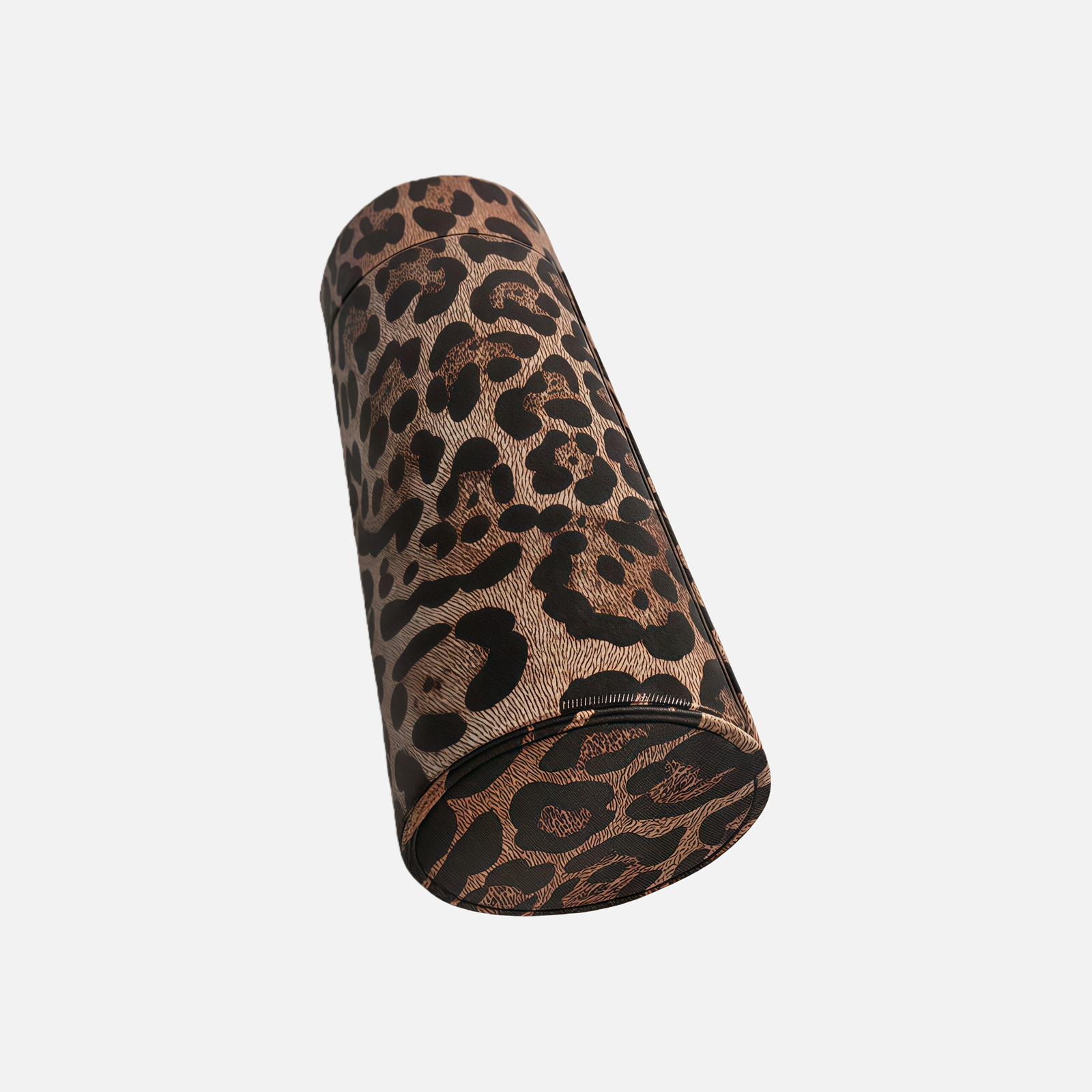 Leopard Print Cigar Humidor with Thermometer, Humidifier Strip, and Water Absorbing Jar - Image 6