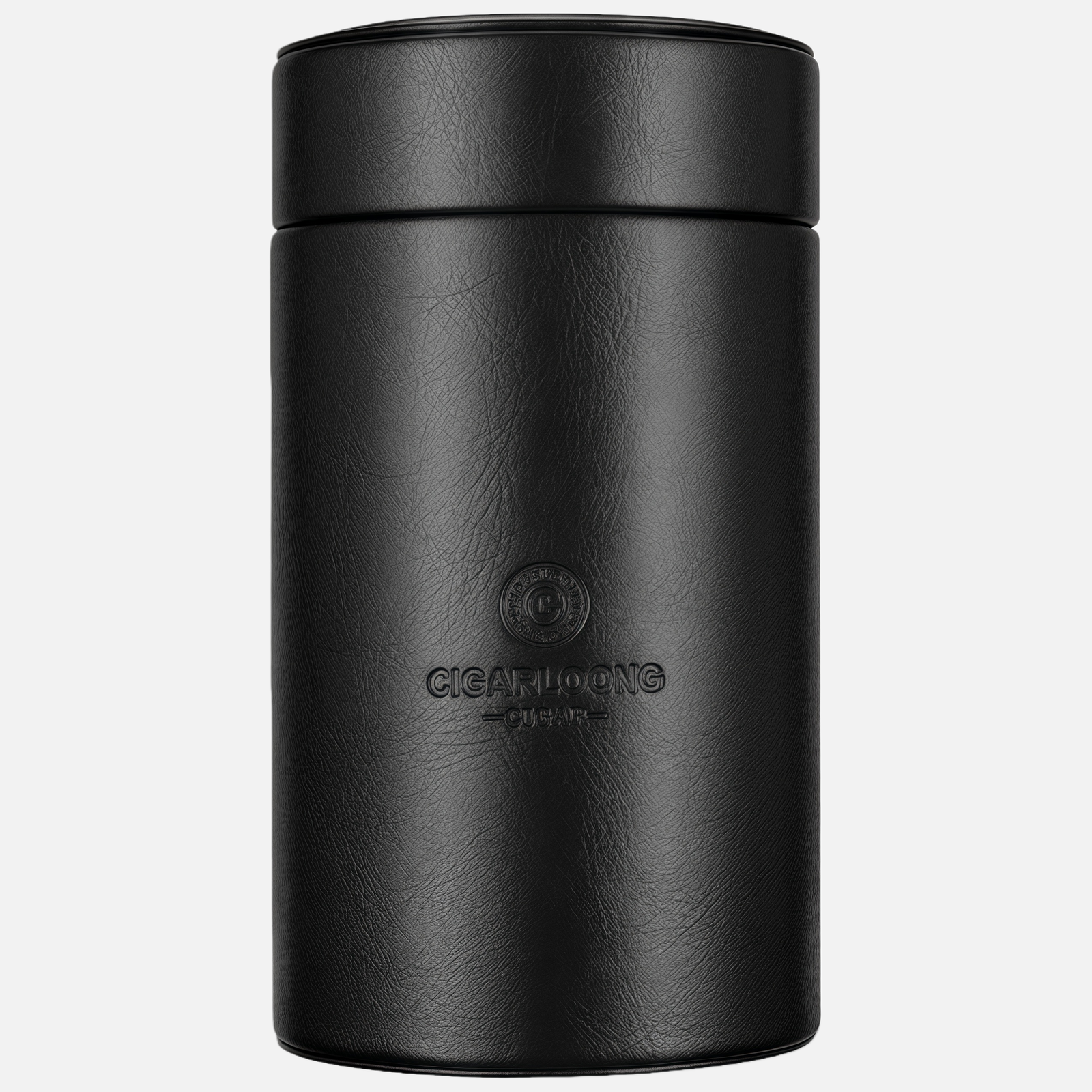 Leather Cigar Humidor Case – Airtight Travel Tube with Hygrometer - Image 7