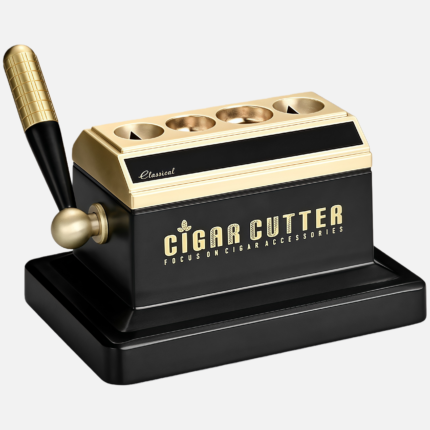 Ba Shen Beast Desktop Sharp Blade Large Hole V Hole Four-Cut Hole Cigar Cutter