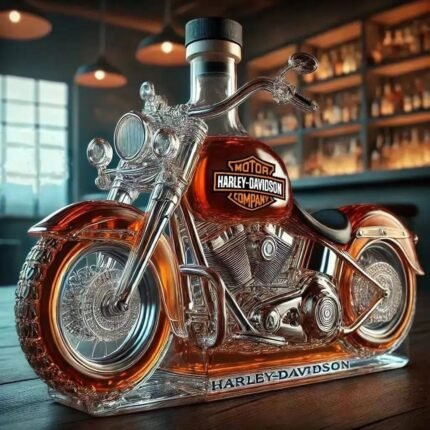 Motorcycle wine bottle