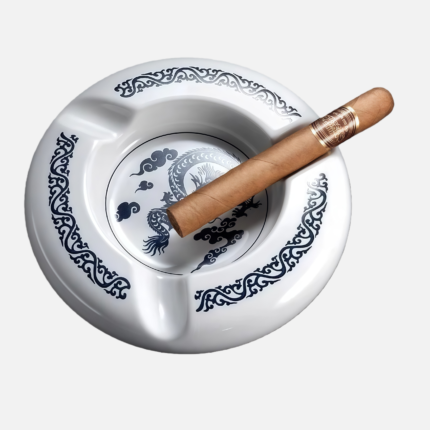 Chinese Dragon 3-Slot Cigar Ashtray