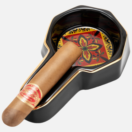 Luxury Ceramic Cigar Ashtray – European Artistic Design, Single Cigar Rest