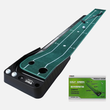 Indoor household golf putting practice mat