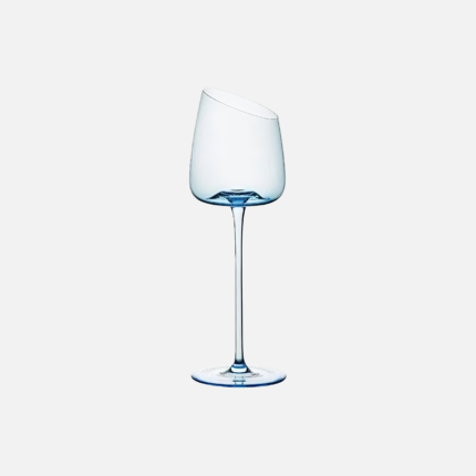 Light luxury style, high aesthetic value flamingo light blue red wine crystal wine glass